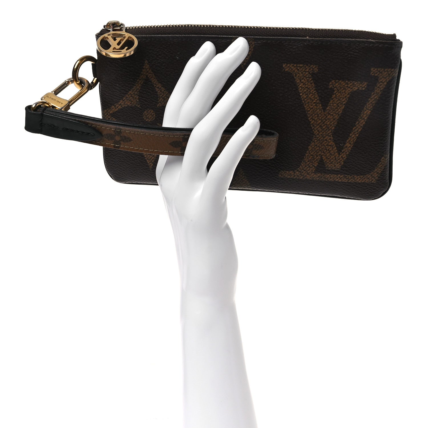 Louis Vuitton Reverse Monogram Giant Trio Rectangle Pouch 2 of 11