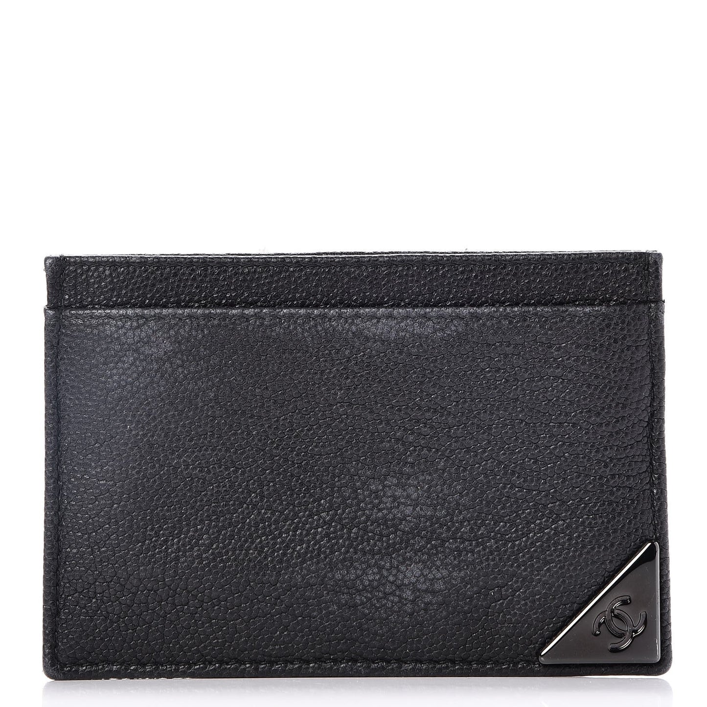 Goatskin CC Card Holder Black