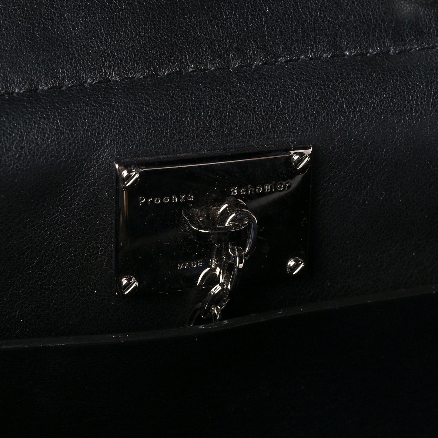 Nubuck Medium Hava Top Handle Bag Indigo