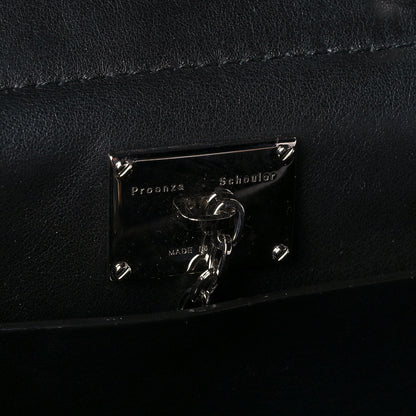 Proenza Schouler Nubuck Medium Hava Top Handle Bag Indigo 5 of 9