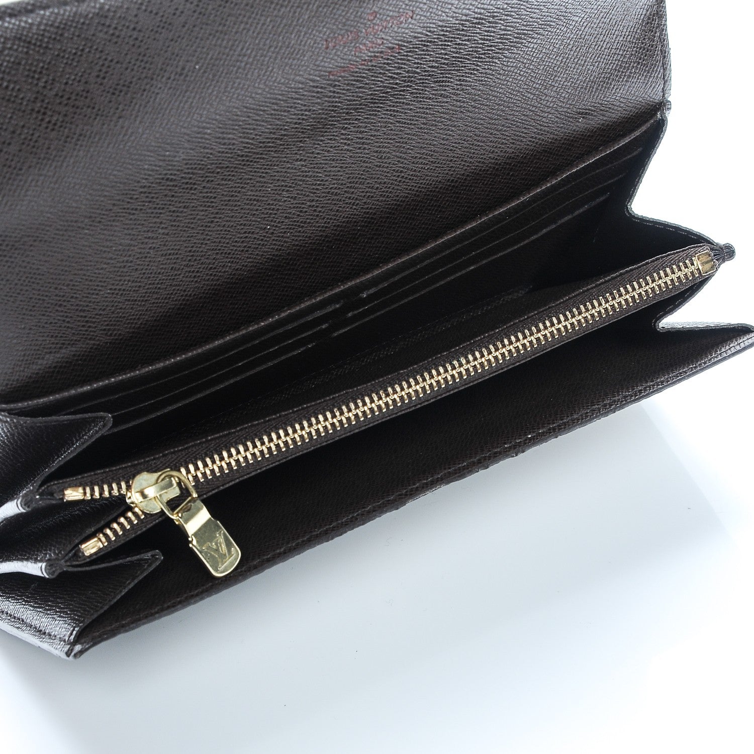 Louis Vuitton Damier Ebene Sarah Wallet 5 of 6