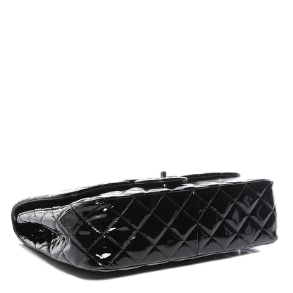 Chanel Patent Jumbo Single Flap Black 4 of 8
