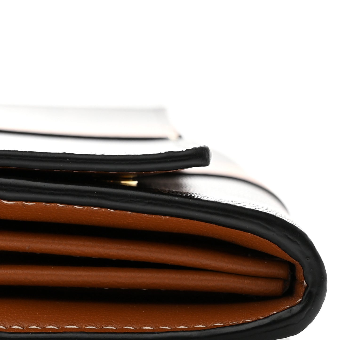 Canvas Triomphe Continental Wallet Tan