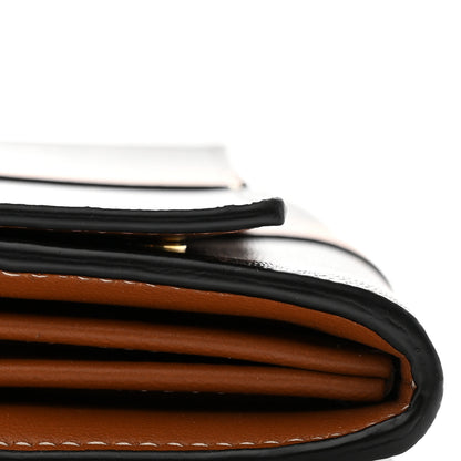Celine Canvas Triomphe Continental Wallet Tan 11 of 12