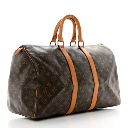 Louis Vuitton Monogram Keepall 45 2 of 18