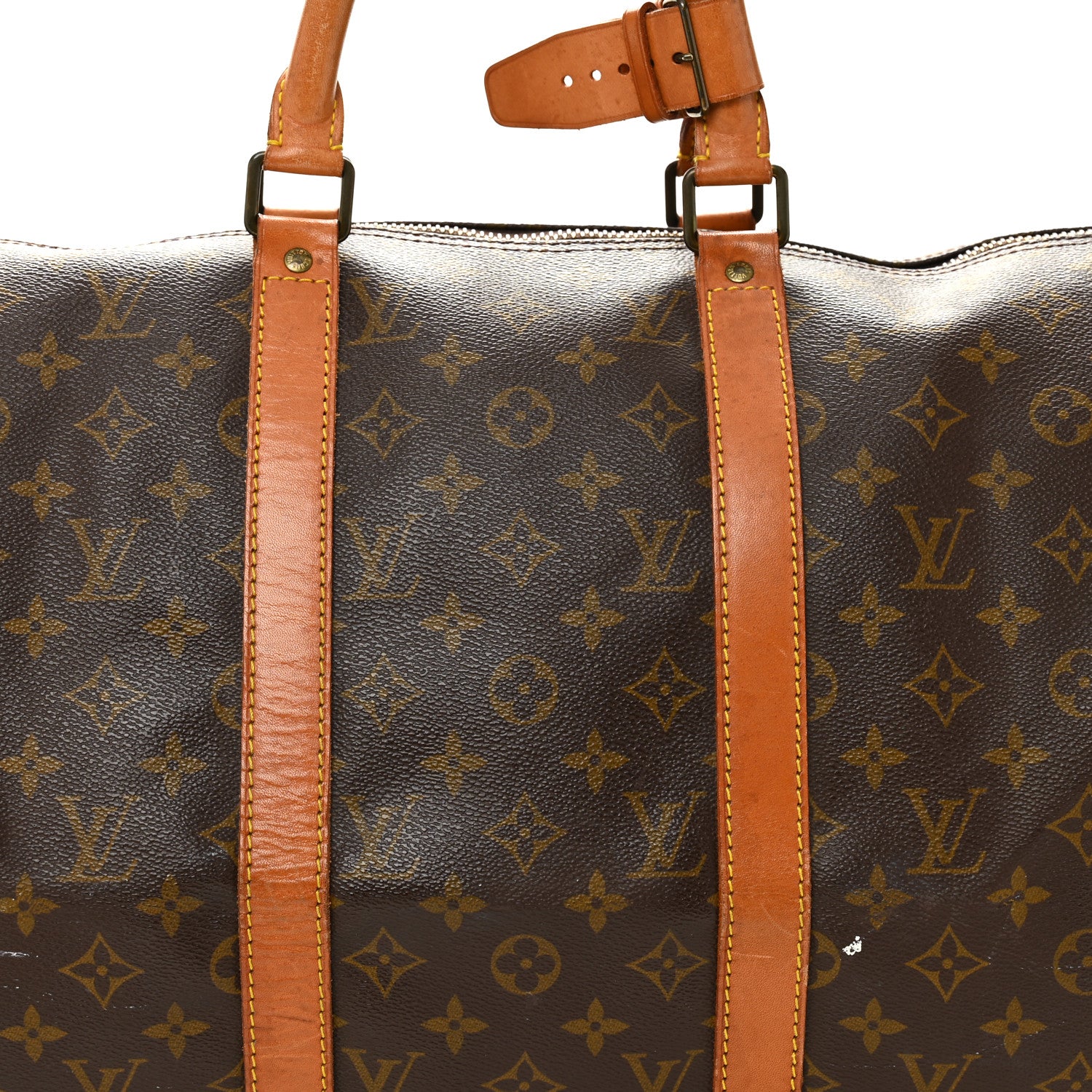 Louis Vuitton Monogram Keepall Bandouliere 50 7 of 12