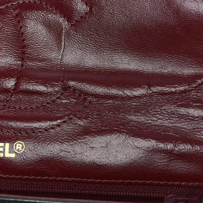 Chanel Lambskin Quilted Medium Double Flap Bag Black 15 of 19