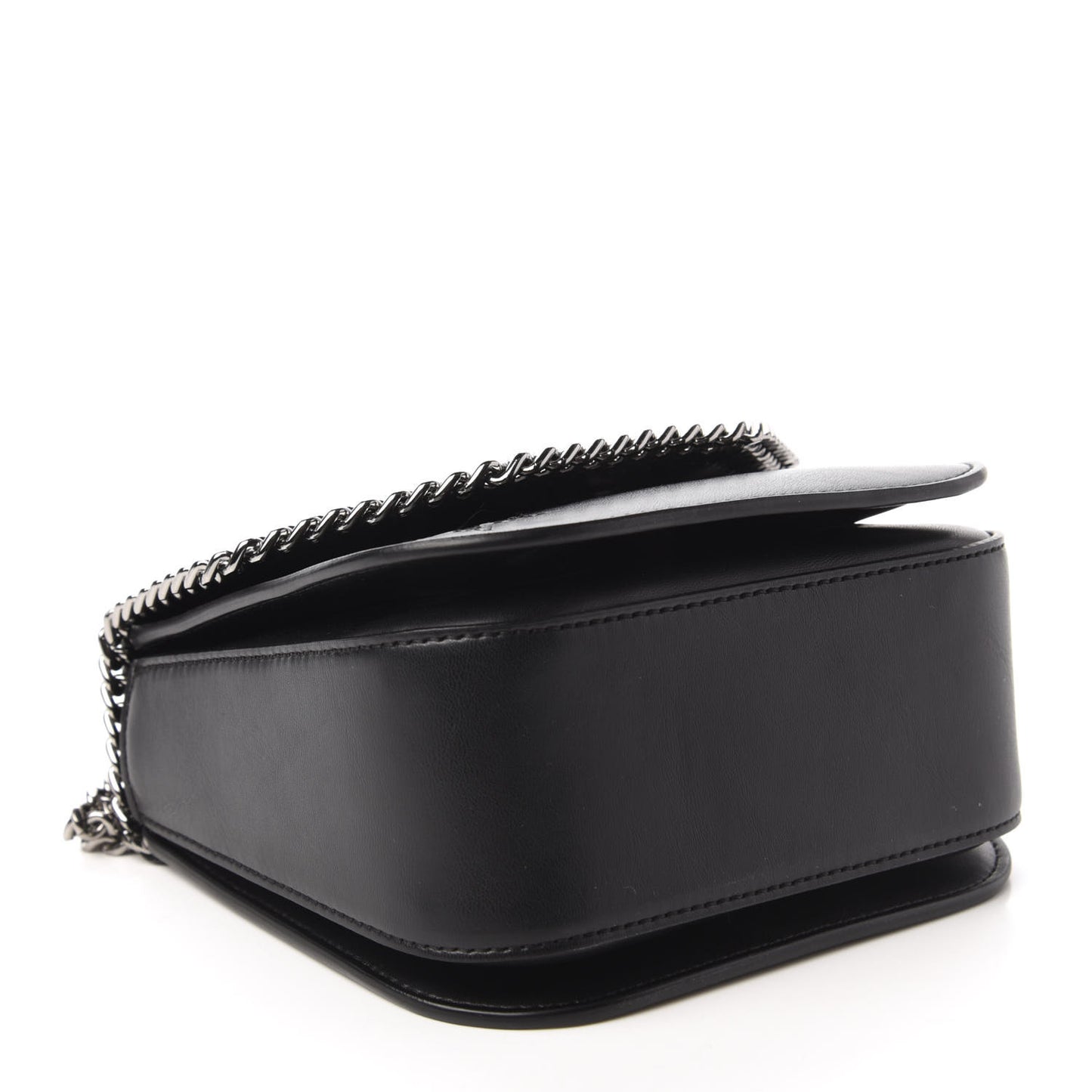 Alter Nappa Embossed Medium Star Falabella Box Shoulder Bag Black