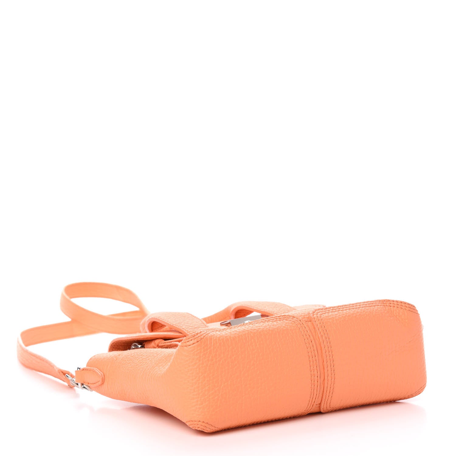 3.1 Phillip Lim 3.1 Textured Calfskin Mini Pashli Satchel Melon 4 of 10