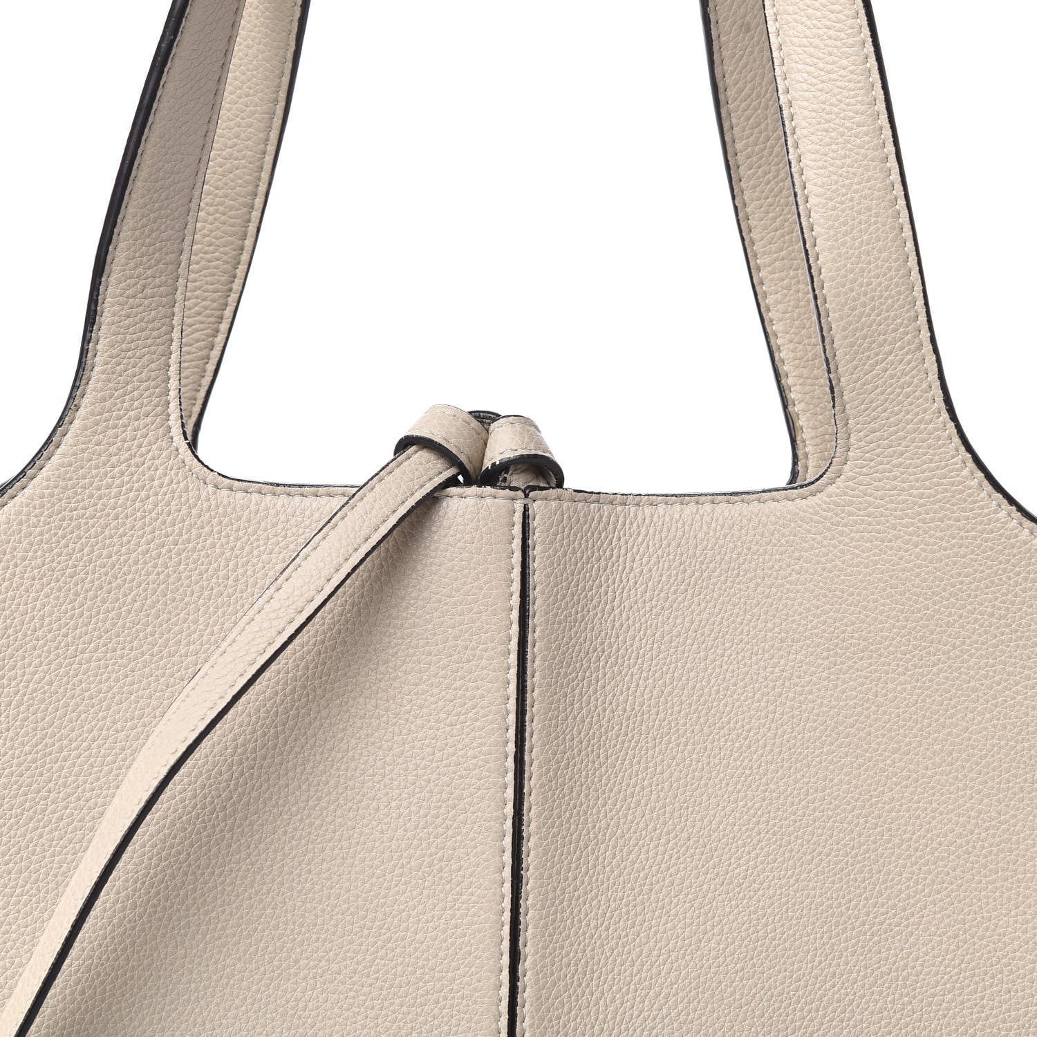 Celine Baby Grained Calfskin Medium Tri-Fold Bag Dune 12 of 13