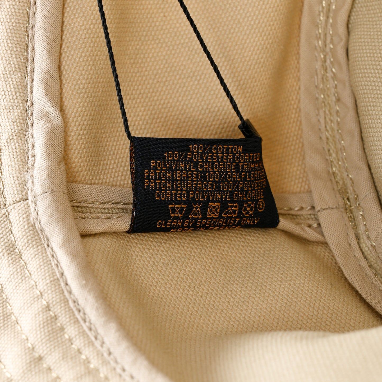Canvas On Your Way Bob Bucket Hat S Beige