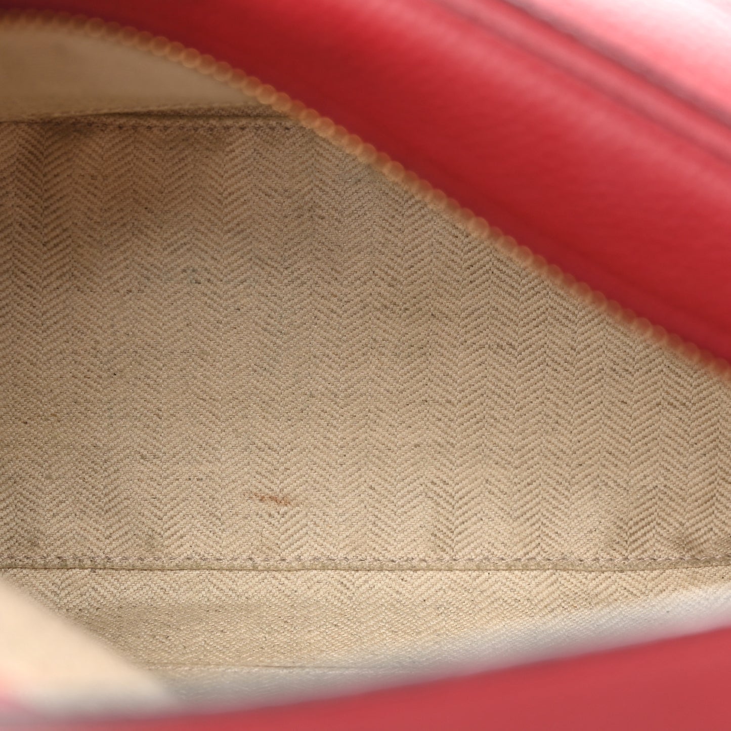 Grained Calfskin Small Puzzle Bag Rouge