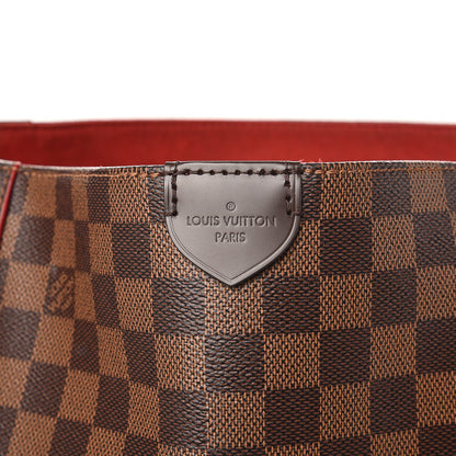 Louis Vuitton Damier Ebene Caissa Hobo Cherry 8 of 9