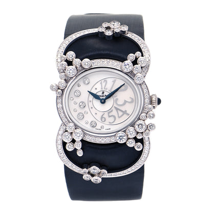 Audemars Piguet 18K White Gold Satin Diamond Mother of Pearl 29mm Millenary Precieuse Manual Winding Watch 77227BC.ZZ.A 007SU.01 1 of 8