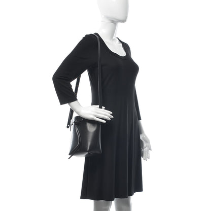 Mansur Gavriel Calfskin Mini Mini Bucket Bag Black Flamma 2 of 10