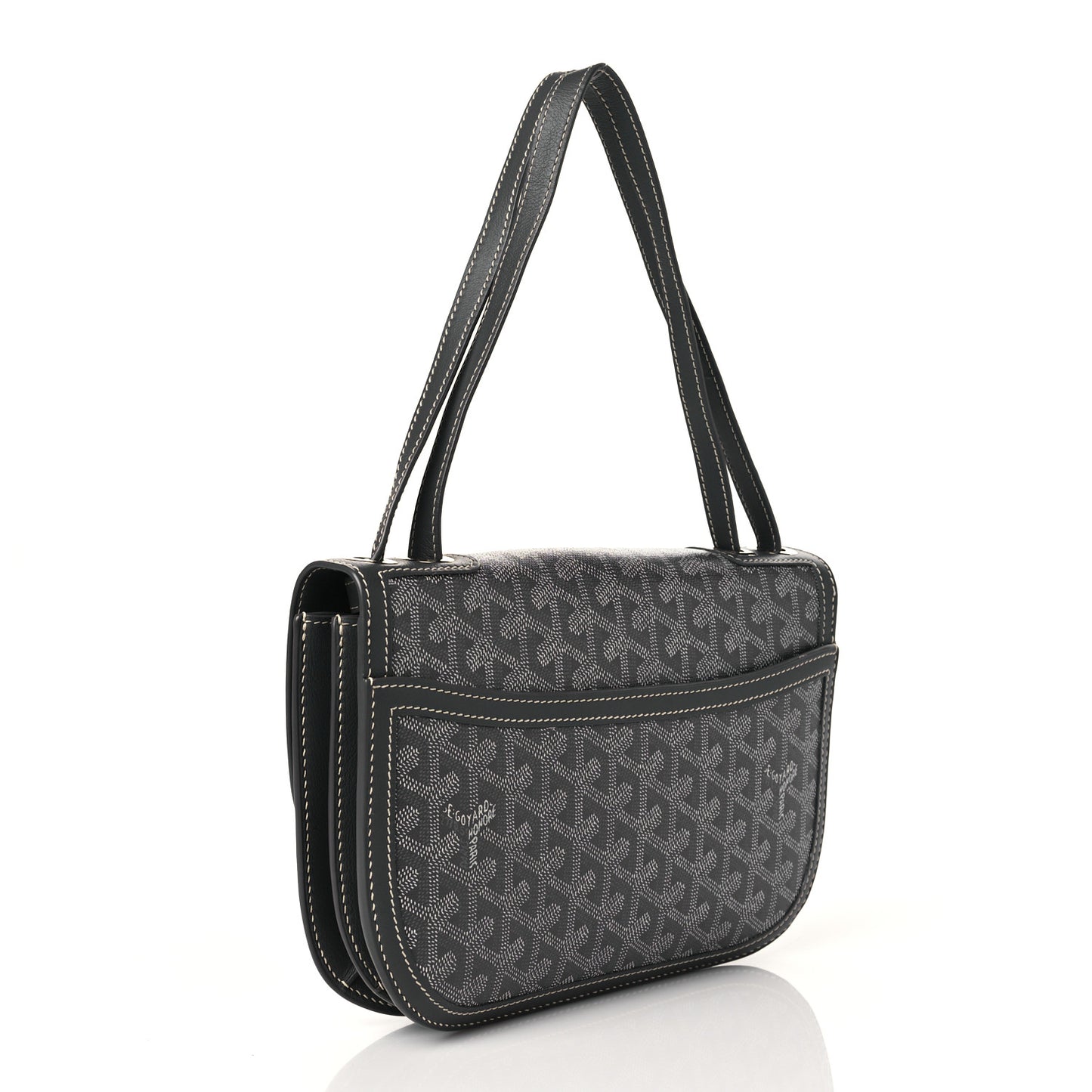 Goyardine 233 PM Shoulder Bag Grey