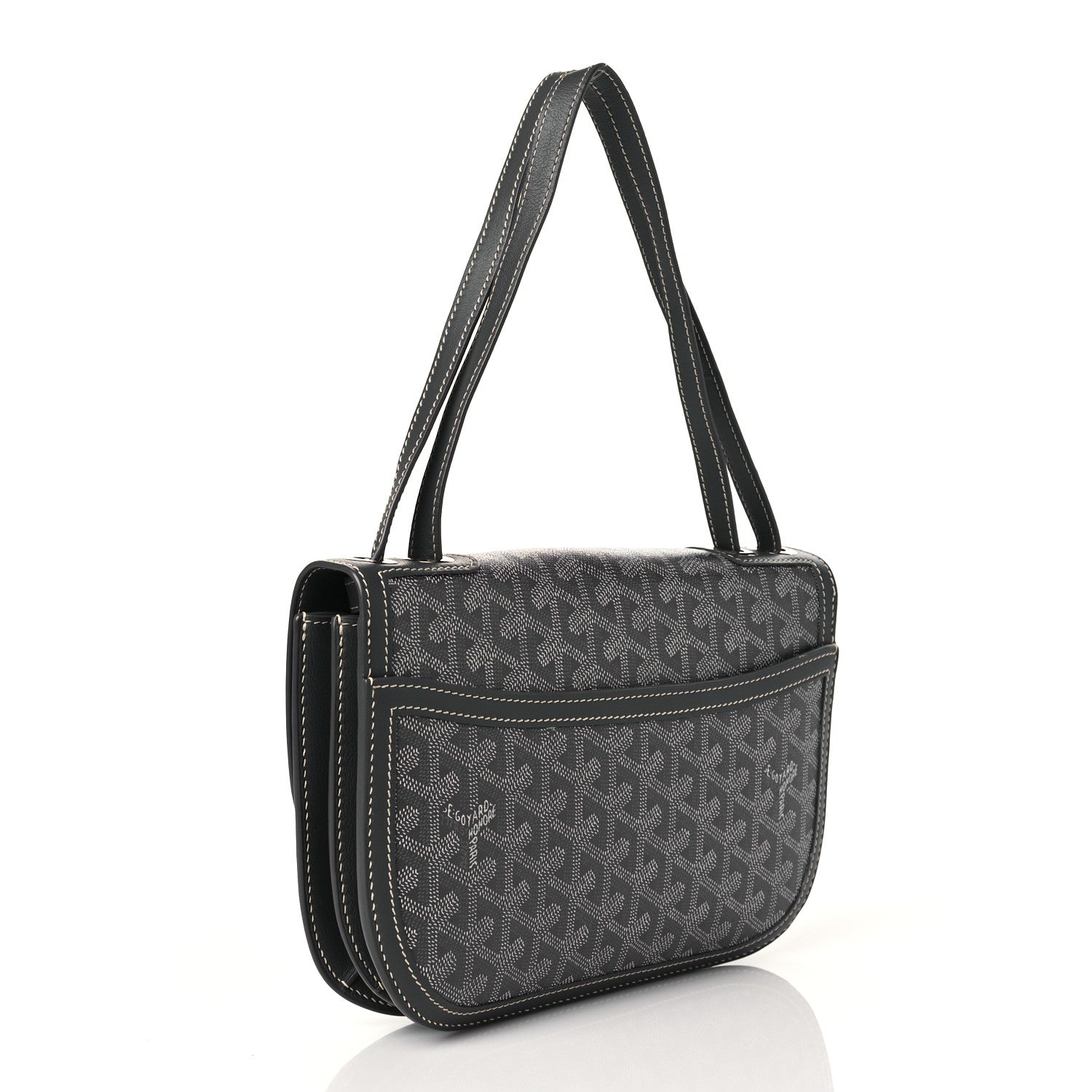 Goyard Goyardine 233 PM Shoulder Bag Grey 3 of 9