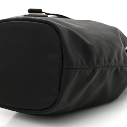 Prada Saffiano Tessuto Nylon Vela Bucket Wristlet Black 10 of 10