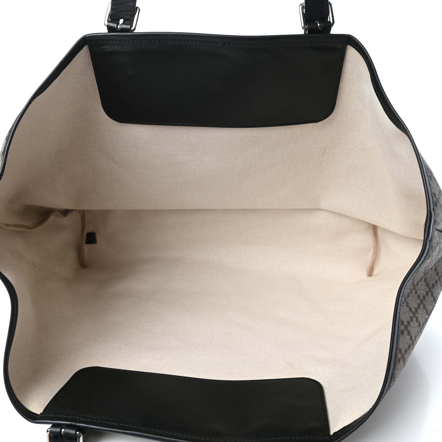 Gucci Coated Canvas Diamante Plus Tote Bag Black 5 of 9