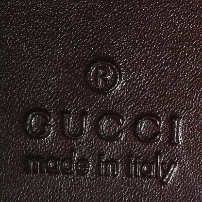 Gucci Guccissima Large Treasure Boston Dark Brown 6 of 10