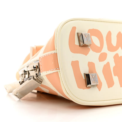 Louis Vuitton Graffiti Alma Horizontal Peach 8 of 11