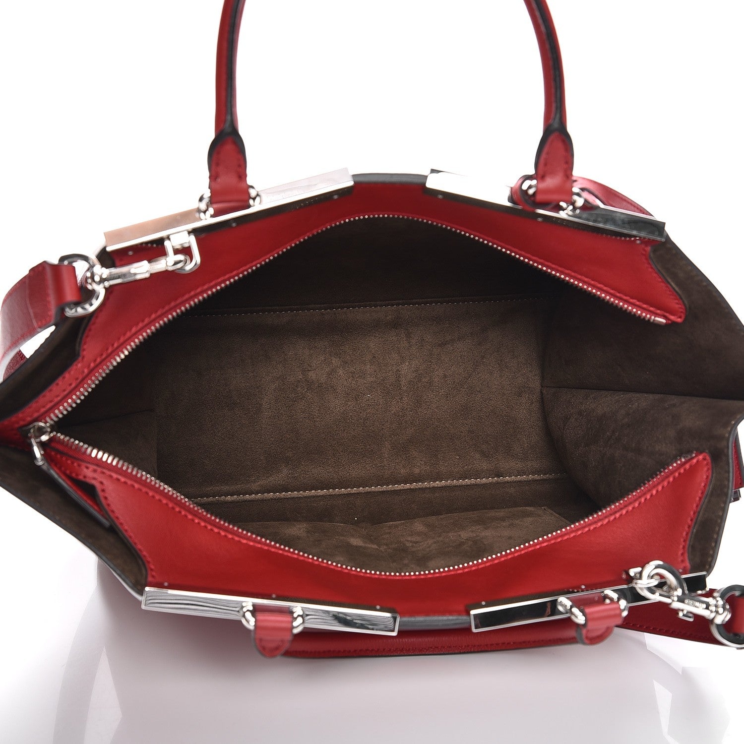 Fendi Vitello Dolce Petite 3Jours Tote Ribes 6 of 8