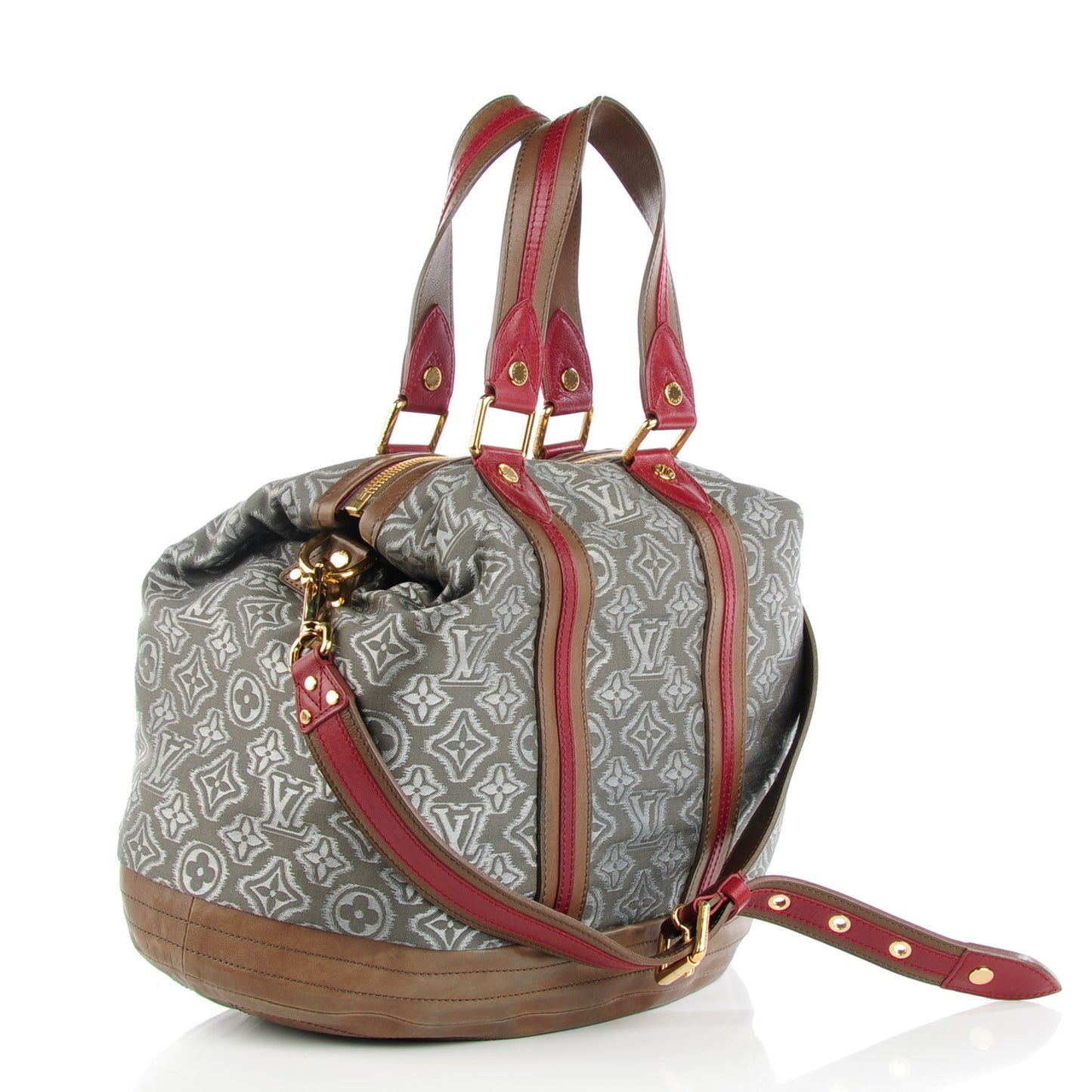 Jacquard Monogram Fabric Aviator Kaki