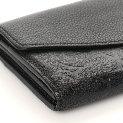 Louis Vuitton Empreinte Sarah Wallet NM Black 7 of 8