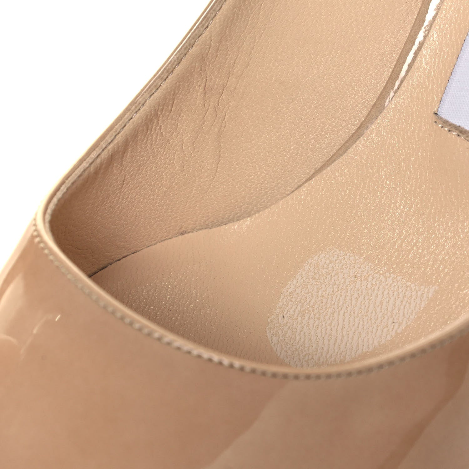 Jimmy Choo Patent Agnes 85 Pumps 36.5 Beige 8 of 10