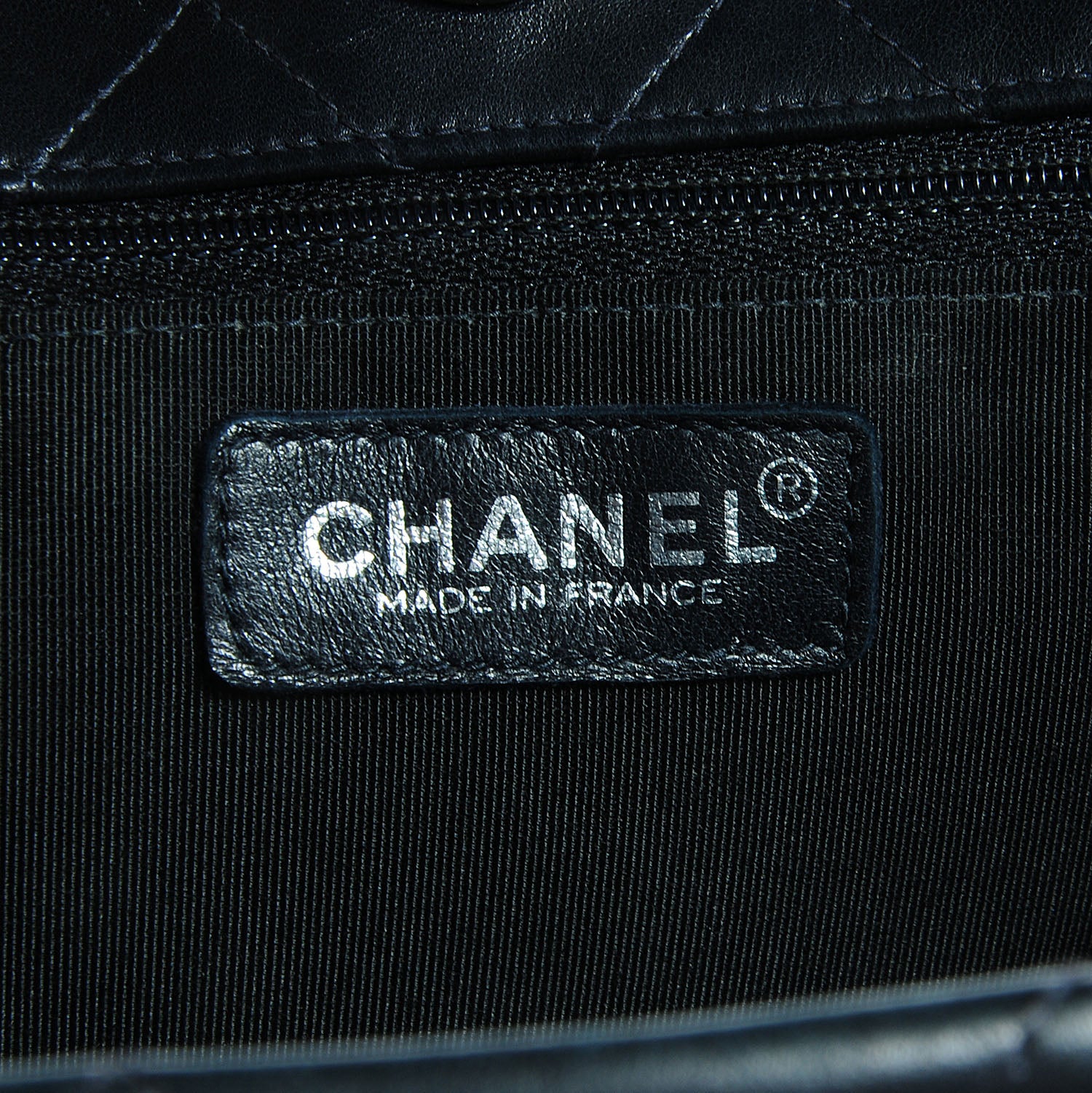 Chanel Lambskin Quilted Shoulder Bag Black 6 of 7