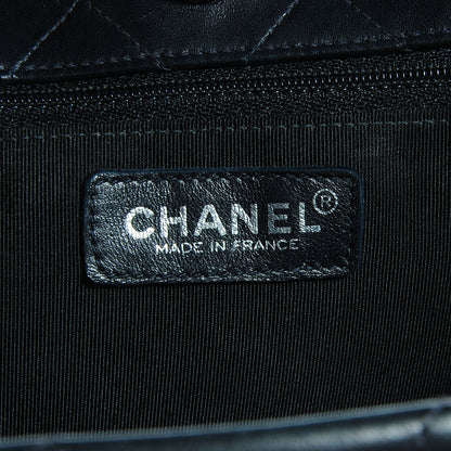 Chanel Lambskin Quilted Shoulder Bag Black 6 of 7