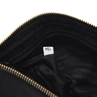 Prada Tessuto Nylon Shoulder Bag Black 8 of 11