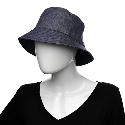 Hermes Denim Eden Bucket Hat 56 Indigo 2 of 11