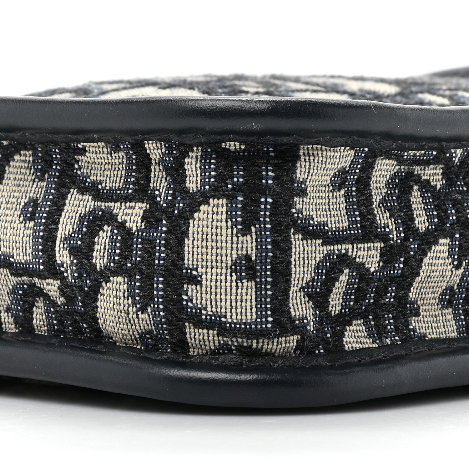 Christian Dior Oblique Diorquake Clutch Blue 9 of 10