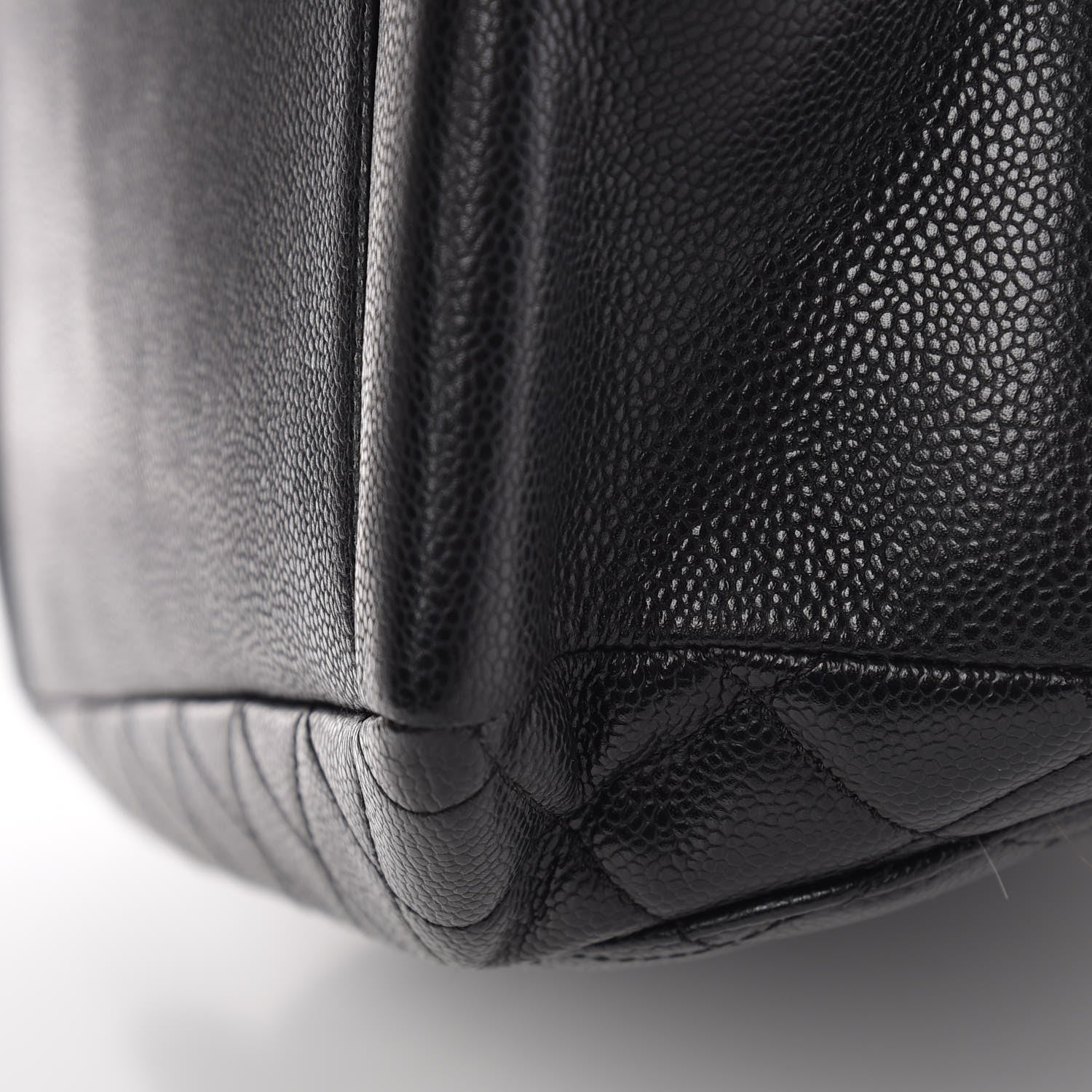 Chanel Caviar Quilted Grand Shopping Tote GST Black 10 of 13