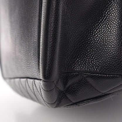 Chanel Caviar Quilted Grand Shopping Tote GST Black 10 of 13