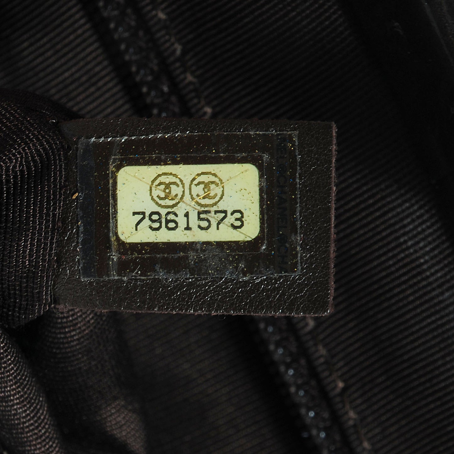 Glazed Calfskin Kisslock Frame Bag Dark Brown