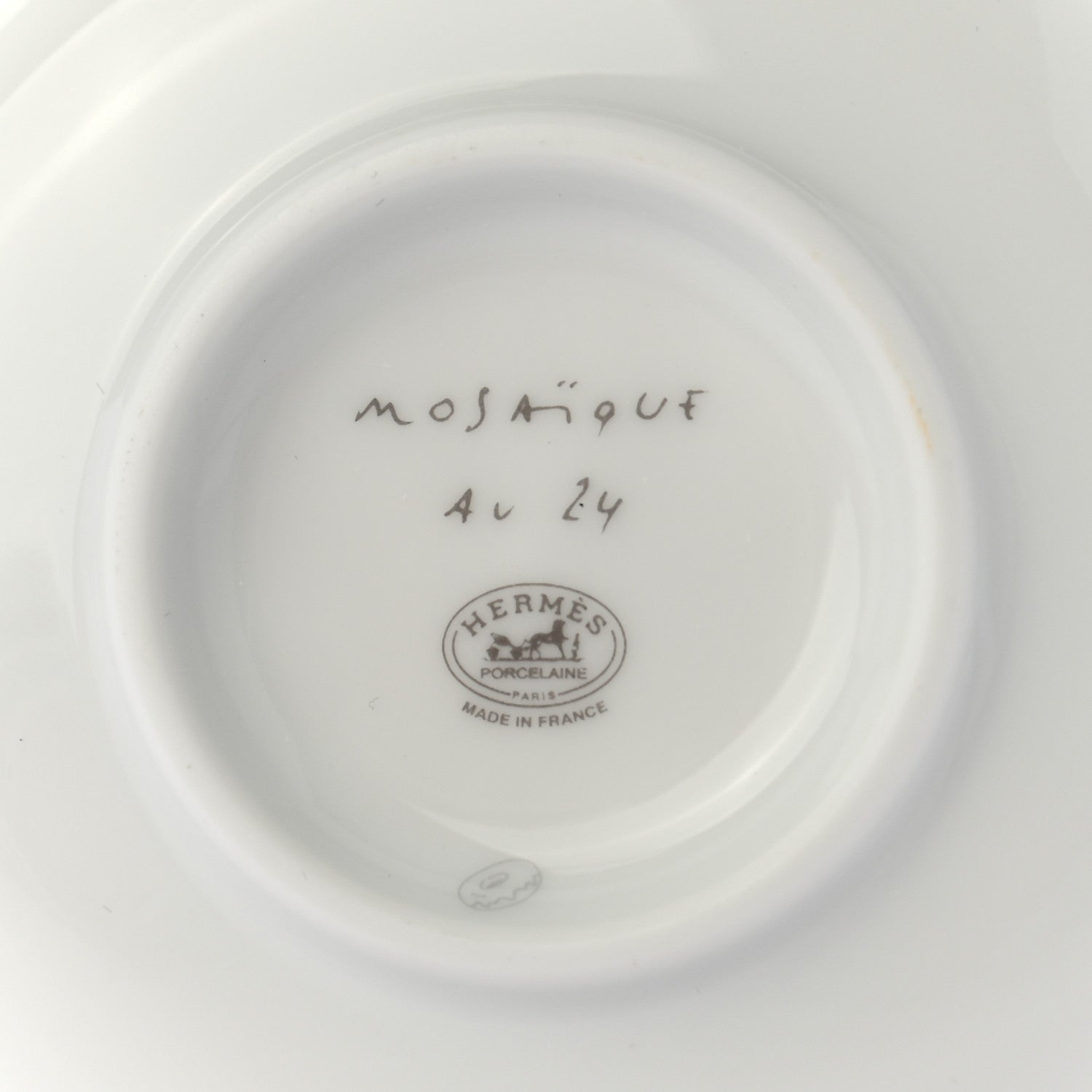 Hermes Porcelain Mosaique au 24 Soy Dish 5 of 6