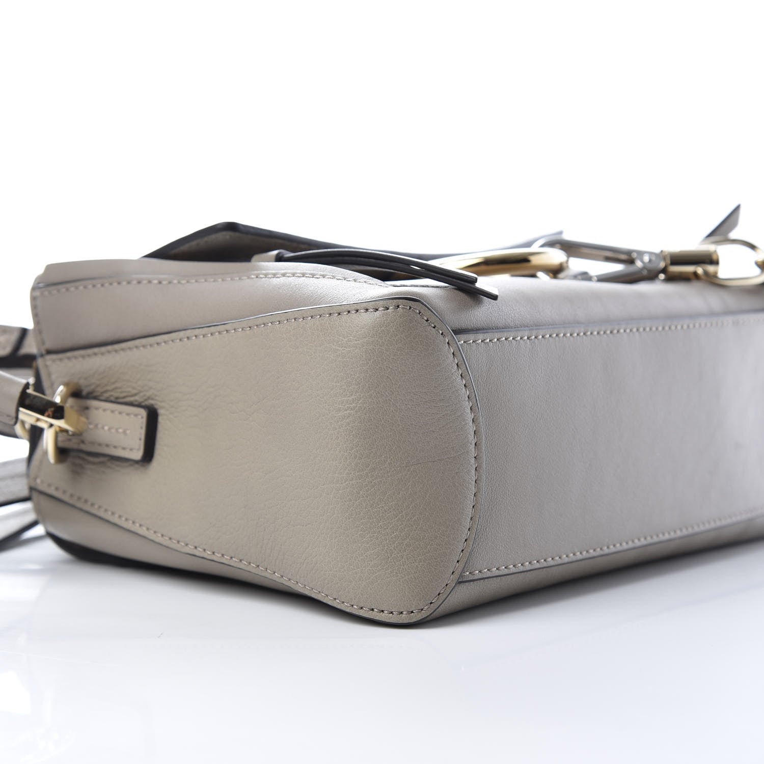 Chloe Calfskin Mini Faye Day Shoulder Bag Motty Grey 13 of 17