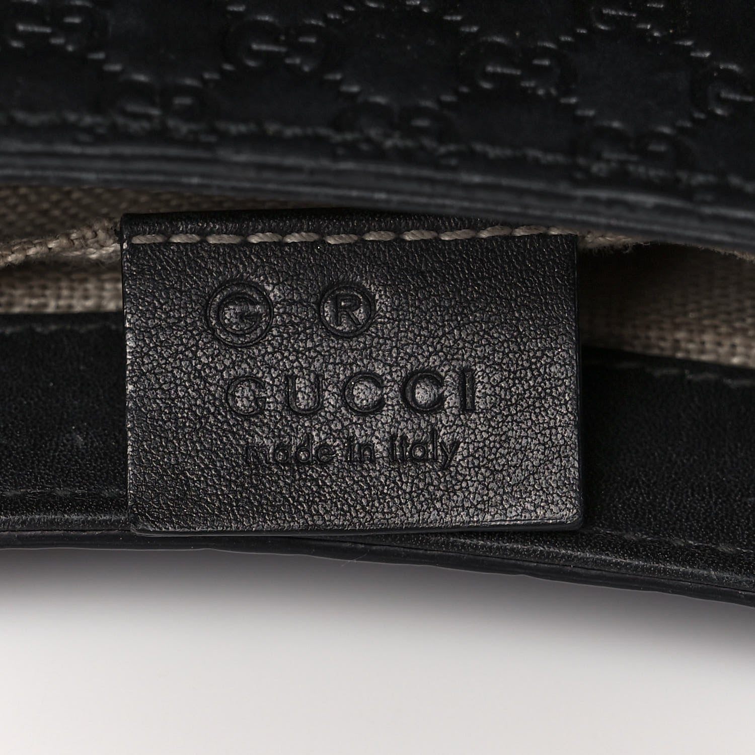 Gucci Microguccissima Medium Emily Chain Shoulder Bag Black 7 of 14