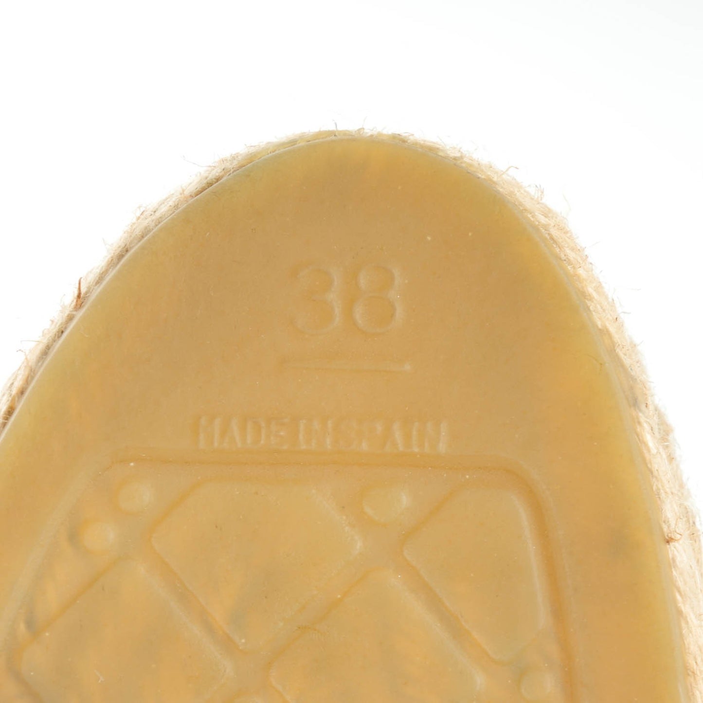 Lambskin CC Espadrilles 38 Black