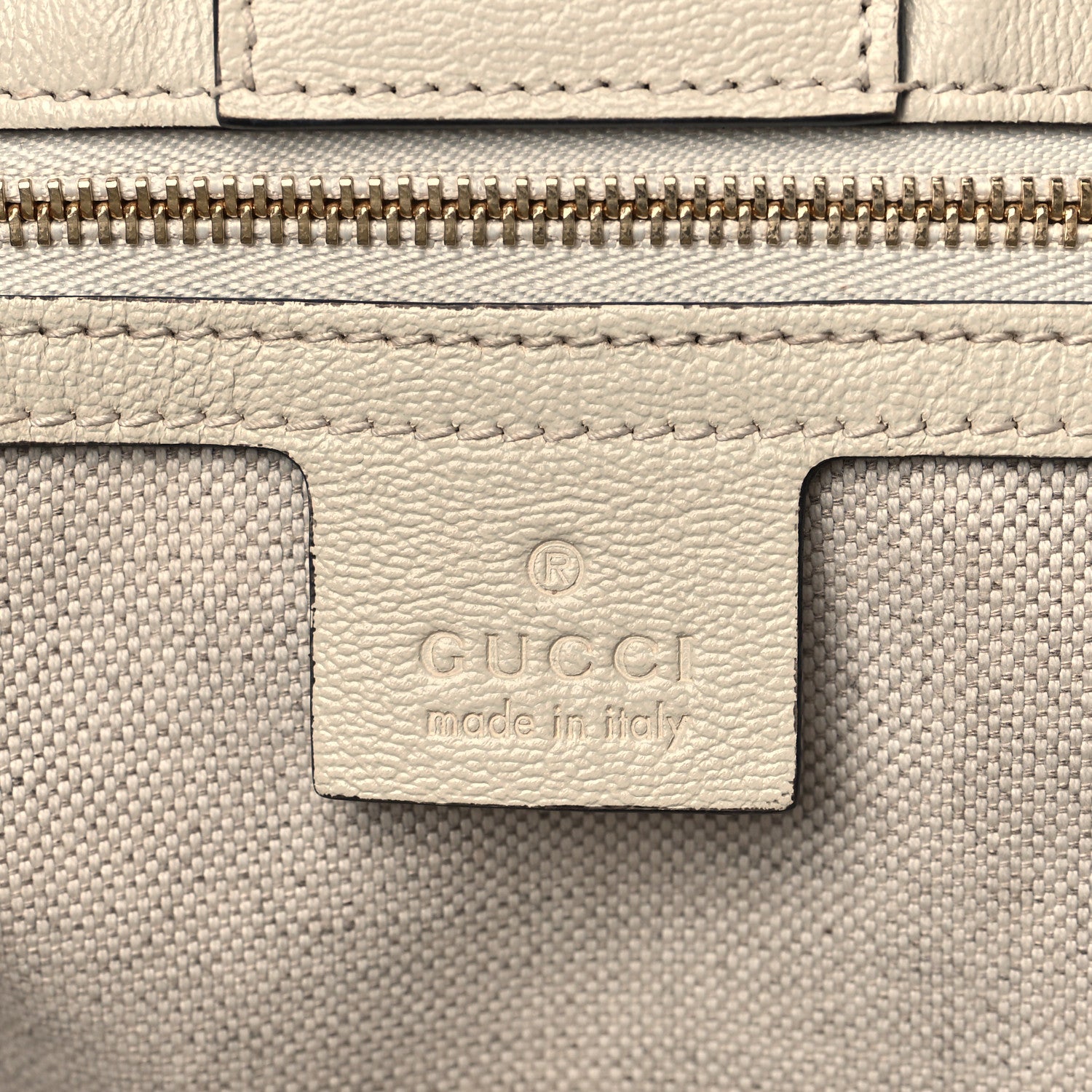 Gucci Monogram New Sakai Calfskin Lux Horsebit 1955 Tote Beige Ebony Mystic White 6 of 11