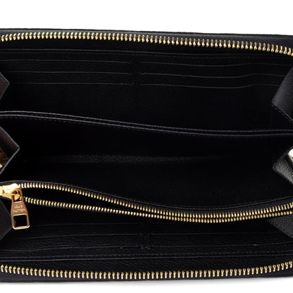 Louis Vuitton Empreinte Zippy Wallet Black 5 of 11