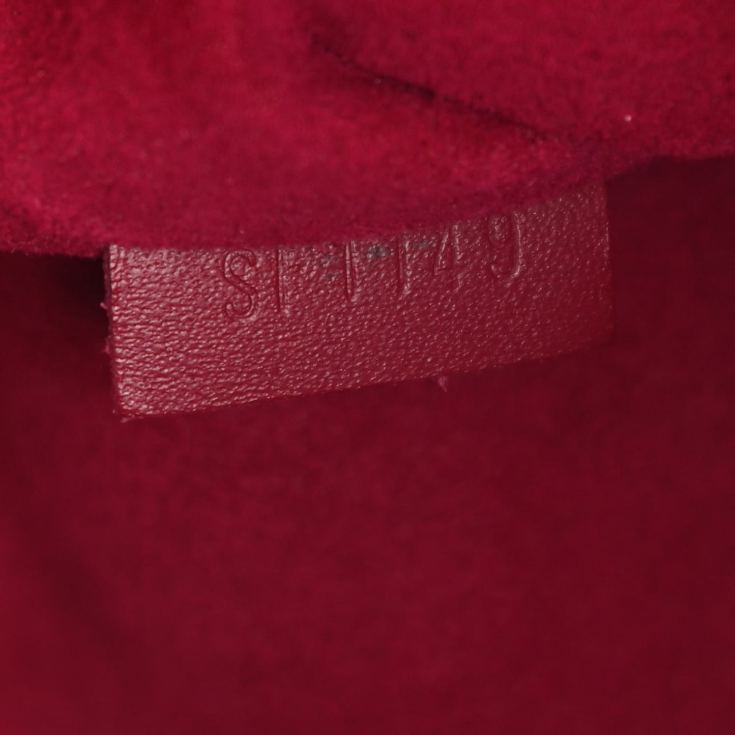 Monogram Pouch Noe Fuchsia