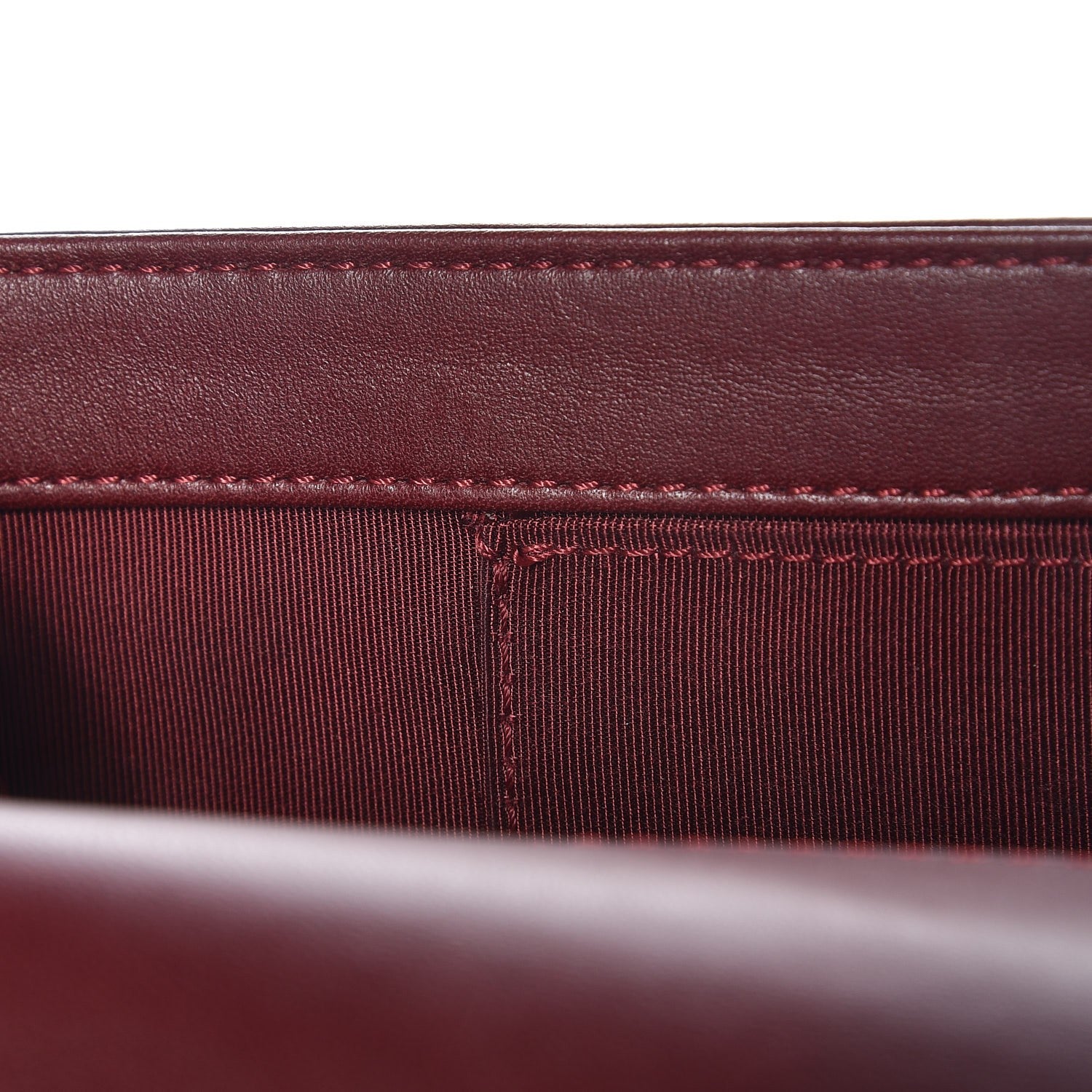 Chanel Lambskin Quilted New Medium Boy Flap Dark Red 11 of 13
