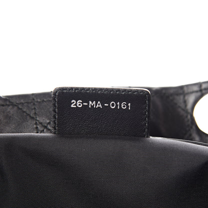 Christian Dior Lambskin Cannage Medium Dior Soft Shopping Tote Black 6 of 12