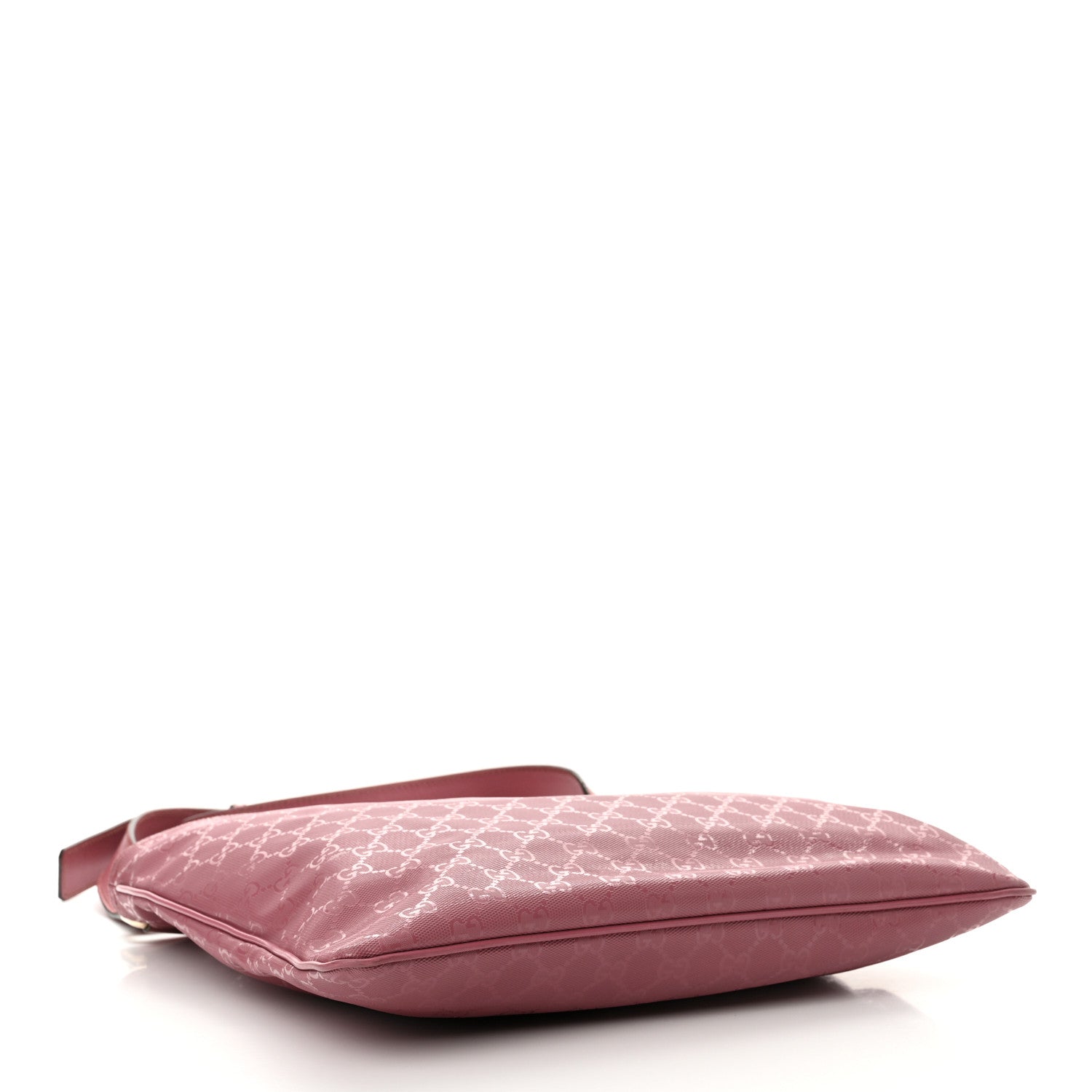 Gucci Imprime Monogram Medium Flat Messenger Bag Vintage Rose 3 of 13