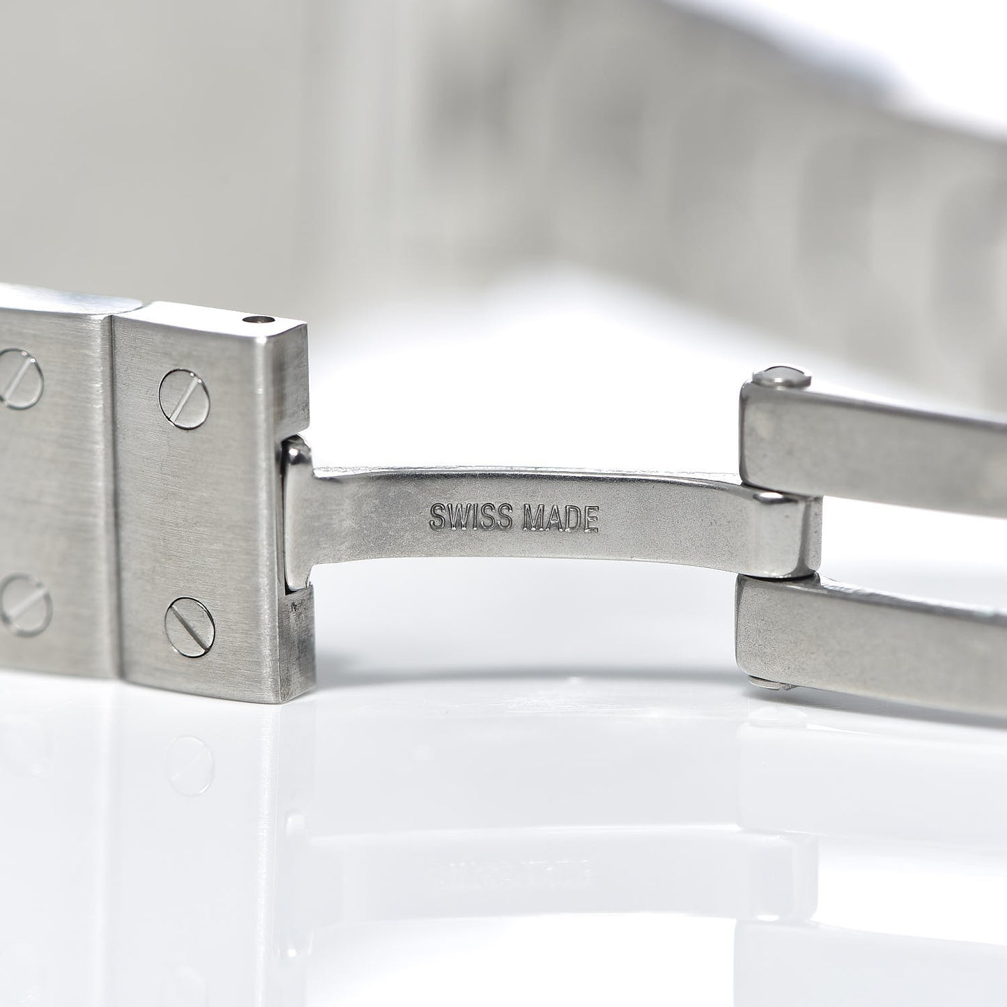 Stainless Steel 24mm Santos de Galbee Quartz Watch