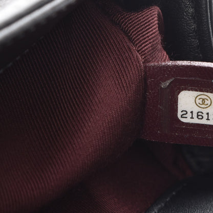 Chanel Calfskin Horizontal Quilted Small Boy Flap Black 7 of 7