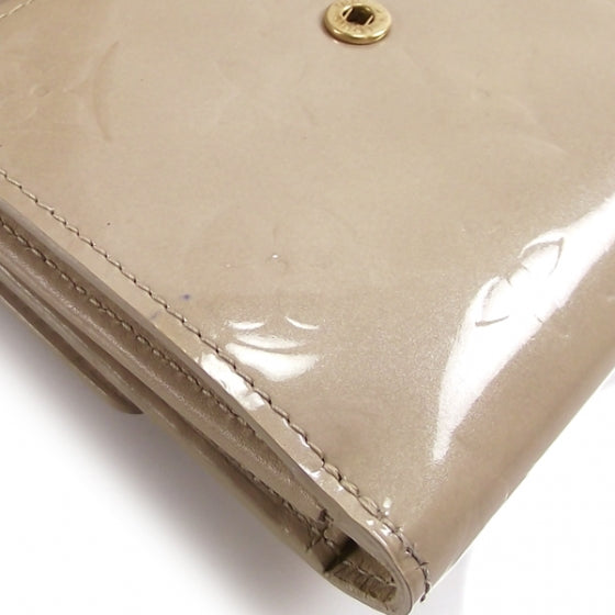 Louis Vuitton Vernis Elise Wallet Beige 9 of 9